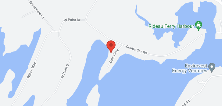 map of 128 CATS COVE ROAD